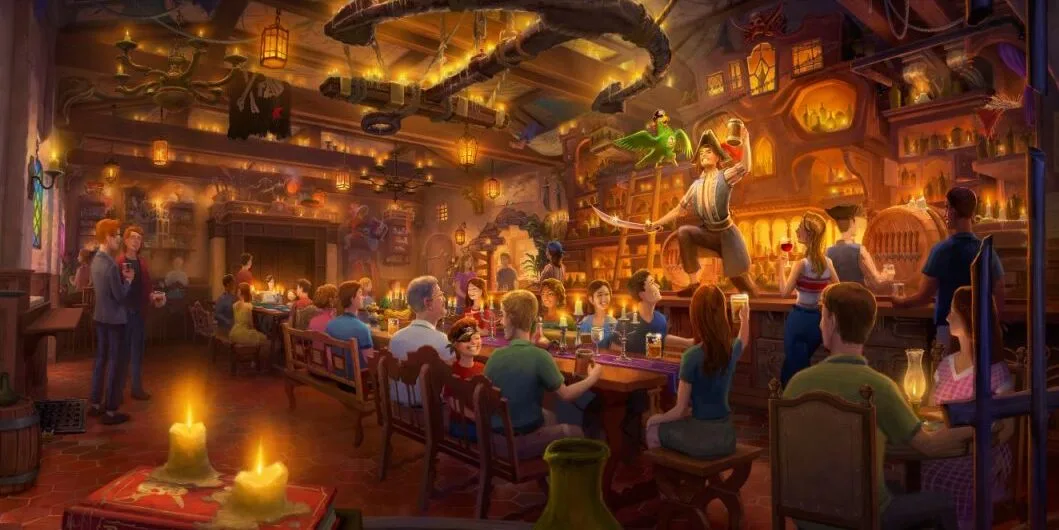 The Beak and Barrel: Pirate Tavern Opens in Magic Kingdom 2025